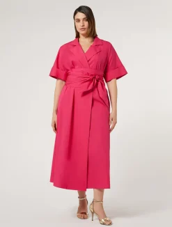 Abito chemisier in popeline*Marina Rinaldi Clearance