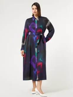 Abito chemisier in twill*Marina Rinaldi Best