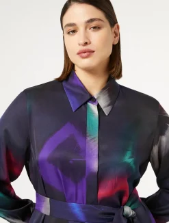 Abito chemisier in twill*Marina Rinaldi Best