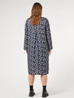 Abito chemisier in twill*Marina Rinaldi New