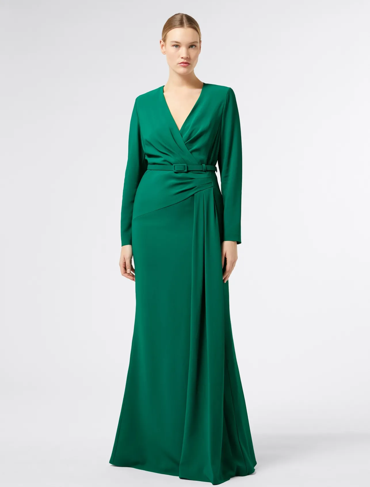 Abito in cady con drappeggio*Marina Rinaldi Clearance