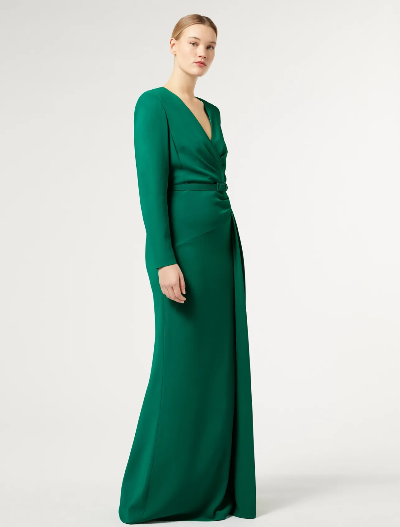 Abito in cady con drappeggio*Marina Rinaldi Clearance