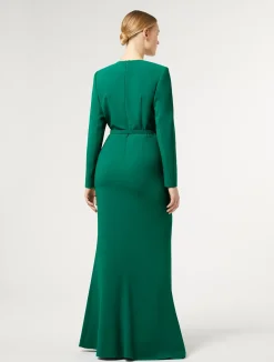 Abito in cady con drappeggio*Marina Rinaldi Clearance