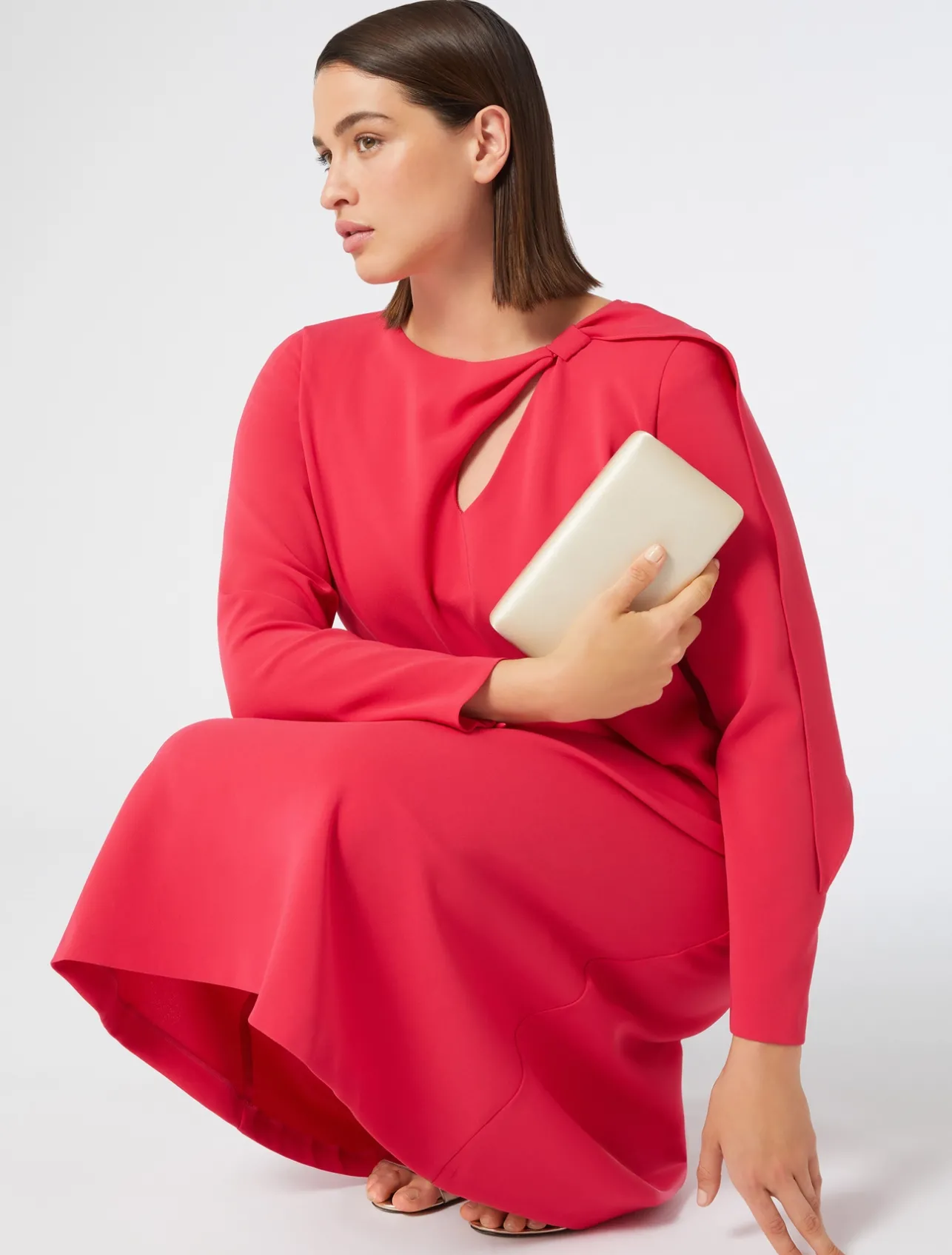 Abito in cady triacetato*Marina Rinaldi Sale