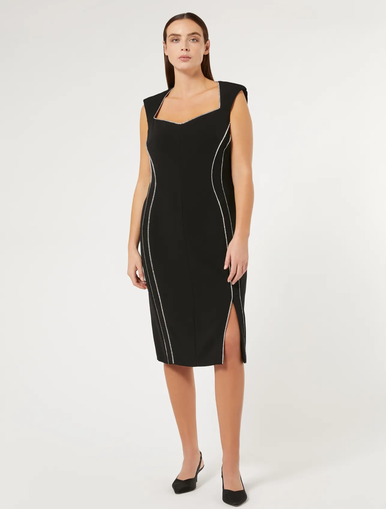 Abito in cady triacetato*Marina Rinaldi Fashion