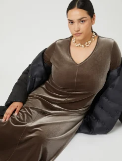 Abito in ciniglia stretch*Marina Rinaldi New