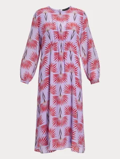 Abito in crêpe de Chine di seta*Marina Rinaldi Fashion