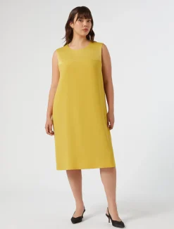 Abito in crêpe envers satin*Marina Rinaldi Sale