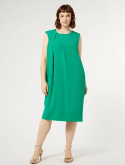Abito in crêpe envers satin*Marina Rinaldi Outlet