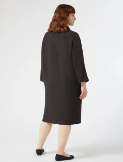 Abito in crêpe envers satin*Marina Rinaldi Best