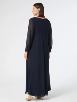 Abito in crêpe georgette*Marina Rinaldi New