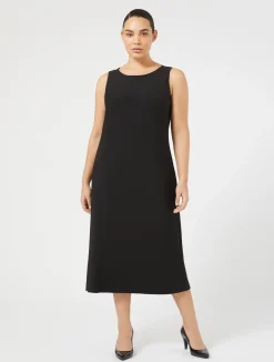 Abito in crêpe satin*Marina Rinaldi Sale