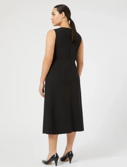Abito in crêpe satin*Marina Rinaldi Sale