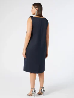Abito in duchesse con ricami*Marina Rinaldi Fashion