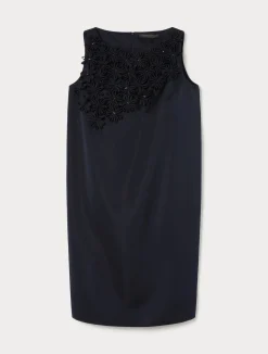 Abito in duchesse con ricami*Marina Rinaldi Fashion