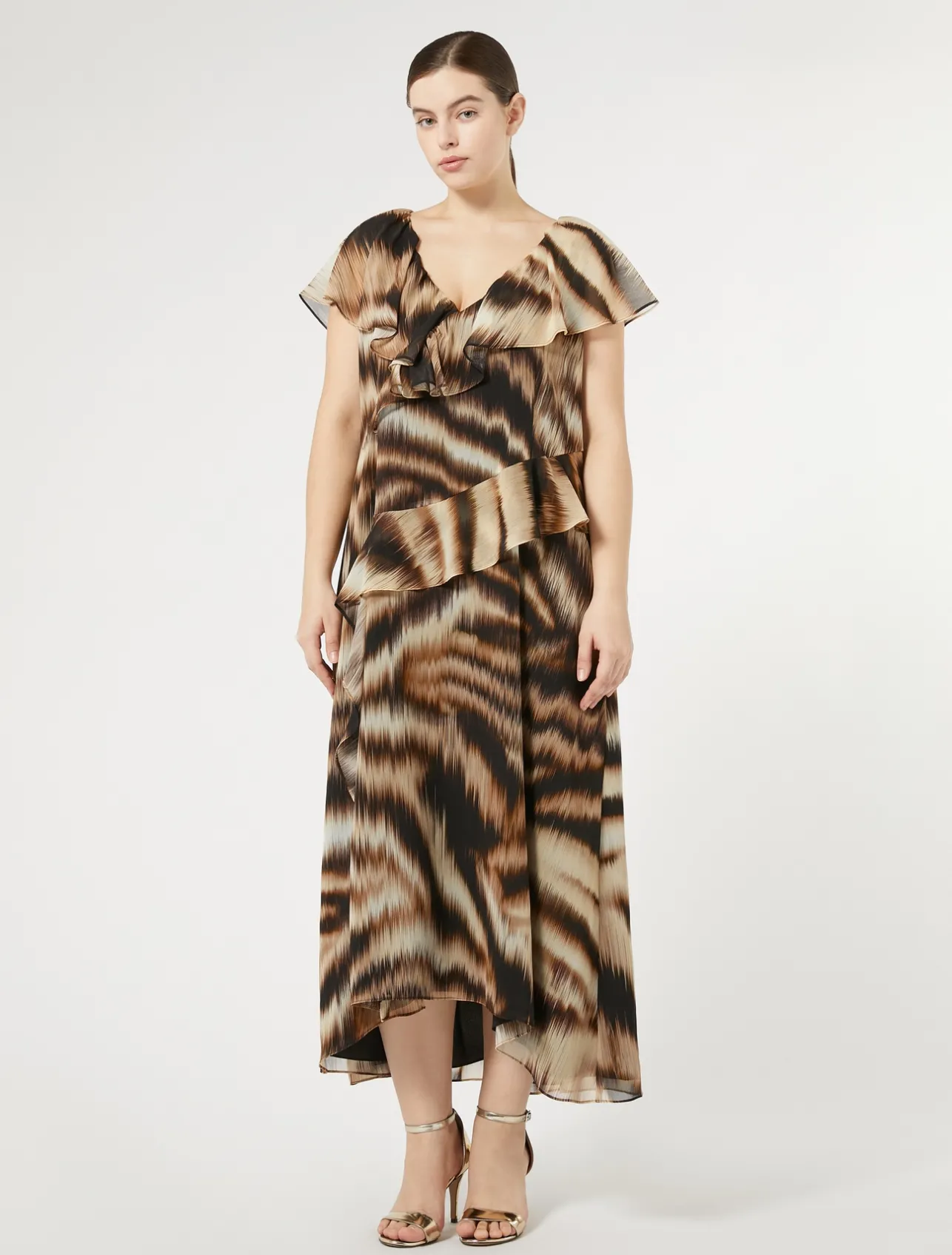 Abito in georgette*Marina Rinaldi Discount