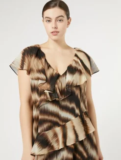 Abito in georgette*Marina Rinaldi Discount