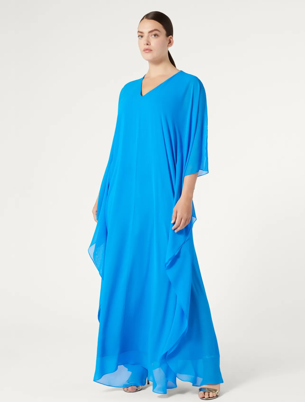 Abito in georgette di seta*Marina Rinaldi New