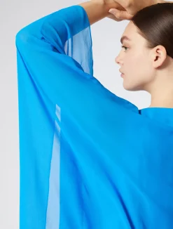 Abito in georgette di seta*Marina Rinaldi New