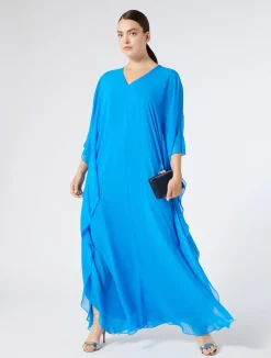 Abito in georgette di seta*Marina Rinaldi New