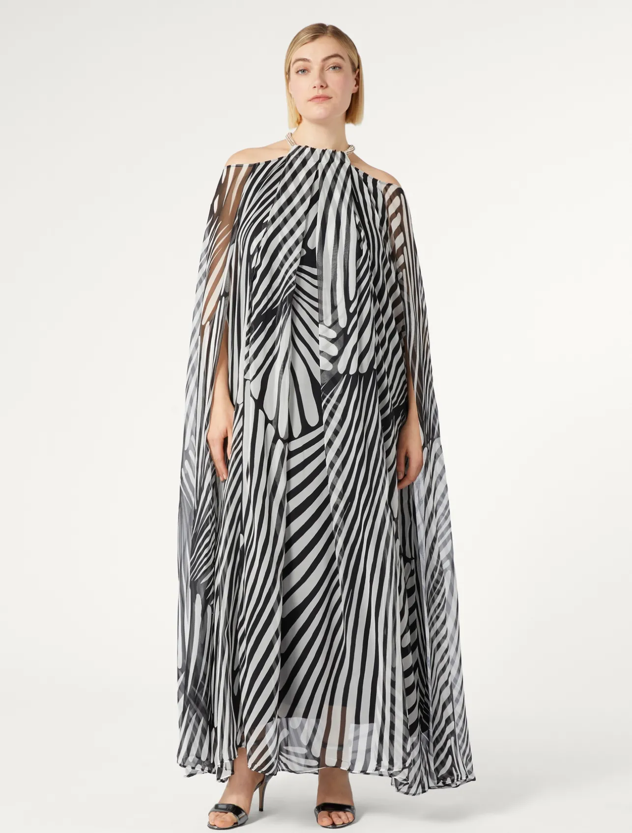 Abito in georgette di seta*Marina Rinaldi Best