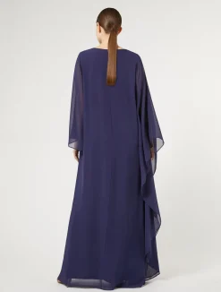 Abito in georgette di seta*Marina Rinaldi New