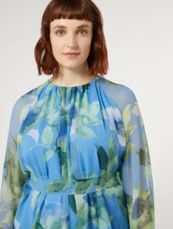 Abito in georgette di seta*Marina Rinaldi Clearance