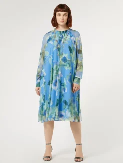 Abito in georgette di seta*Marina Rinaldi Clearance