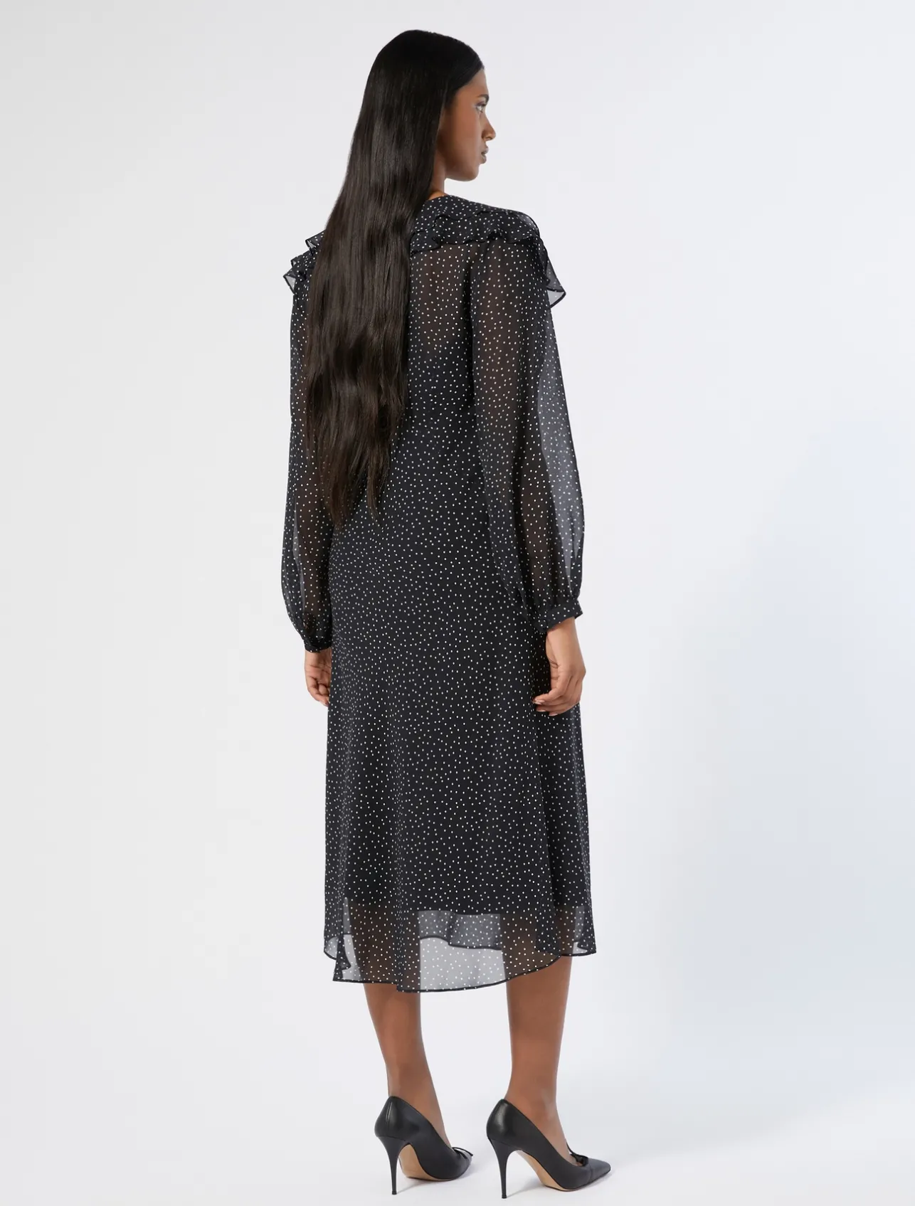 Abito in georgette di seta*Marina Rinaldi Hot