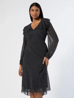 Abito in georgette di seta*Marina Rinaldi Hot
