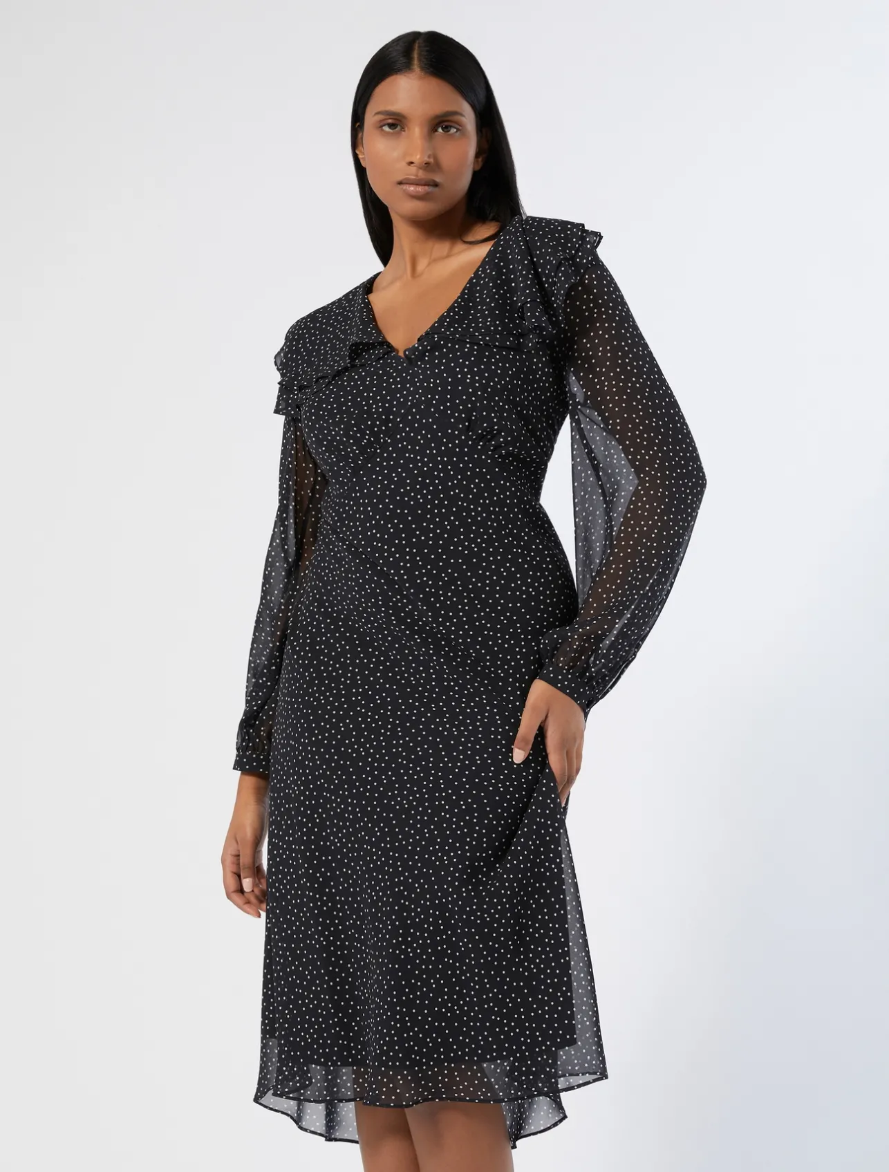 Abito in georgette di seta*Marina Rinaldi Hot