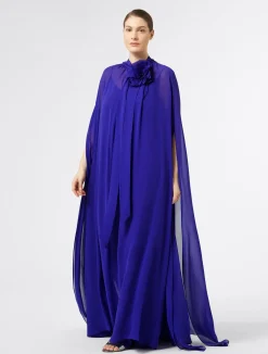 Abito in georgette di seta*Marina Rinaldi Fashion