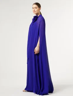 Abito in georgette di seta*Marina Rinaldi Fashion