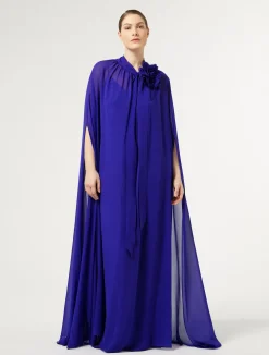 Abito in georgette di seta*Marina Rinaldi Fashion