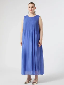 Abito in georgette plissé*Marina Rinaldi Sale