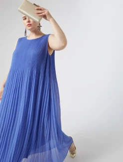 Abito in georgette plissé*Marina Rinaldi Sale