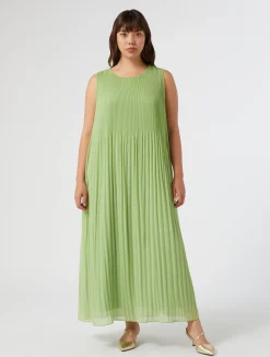 Abito in georgette plissé*Marina Rinaldi Discount