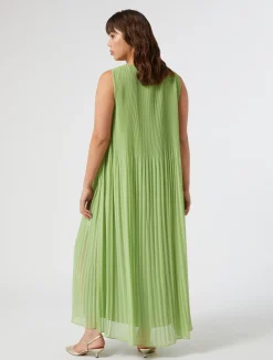 Abito in georgette plissé*Marina Rinaldi Discount