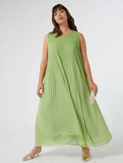 Abito in georgette plissé*Marina Rinaldi Discount