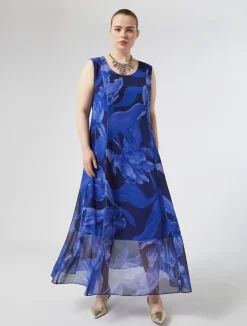 Abito in georgette stampata*Marina Rinaldi Hot
