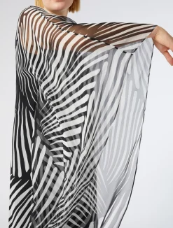 Abito in georgette stampato*Marina Rinaldi Outlet