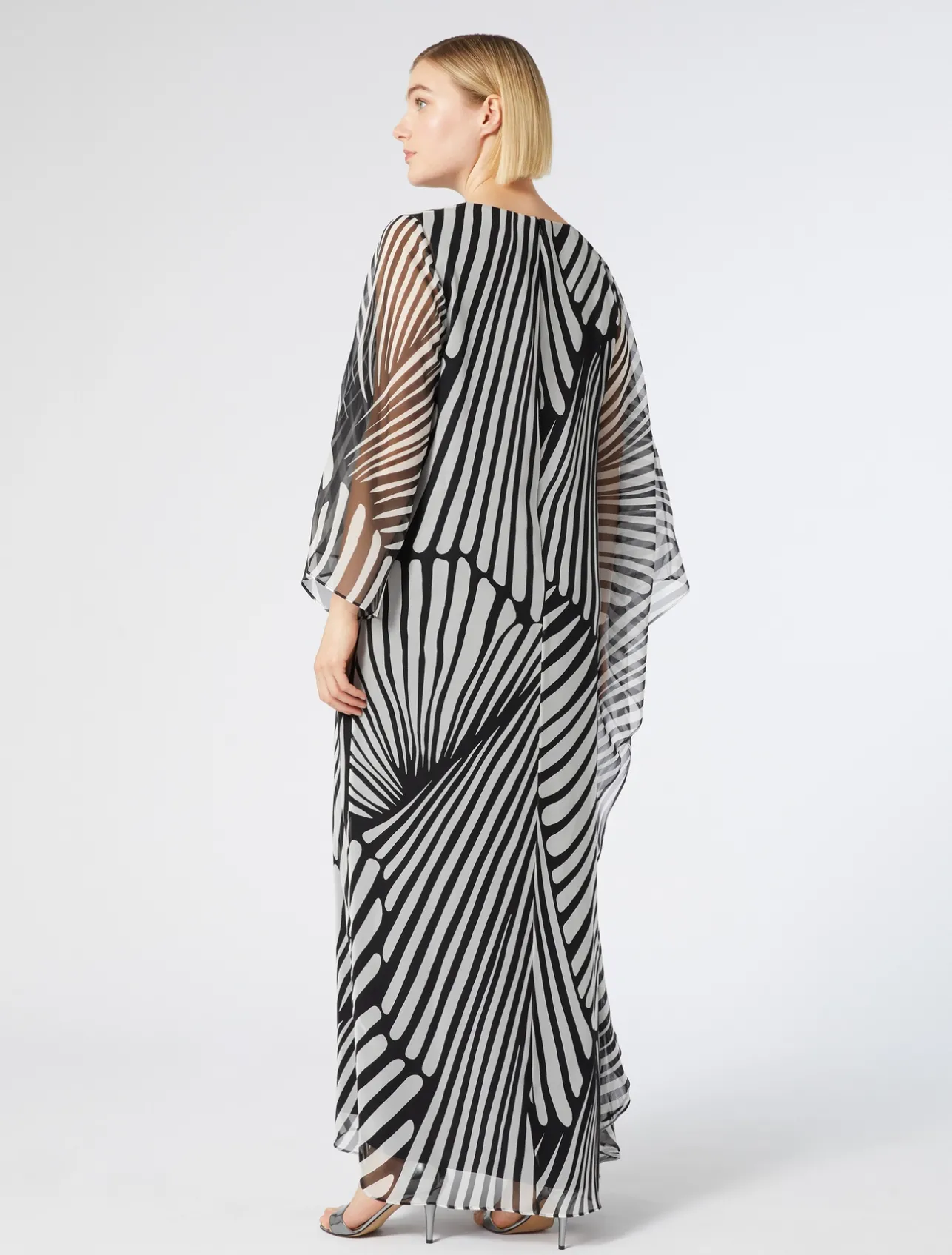 Abito in georgette stampato*Marina Rinaldi Outlet