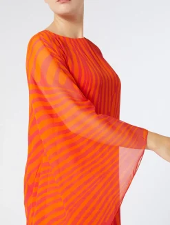 Abito in georgette stampato*Marina Rinaldi Sale