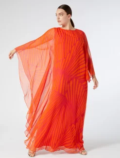 Abito in georgette stampato*Marina Rinaldi Sale