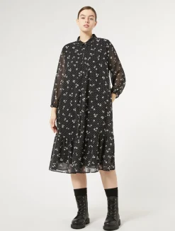 Abito in georgette stampata*Marina Rinaldi Hot