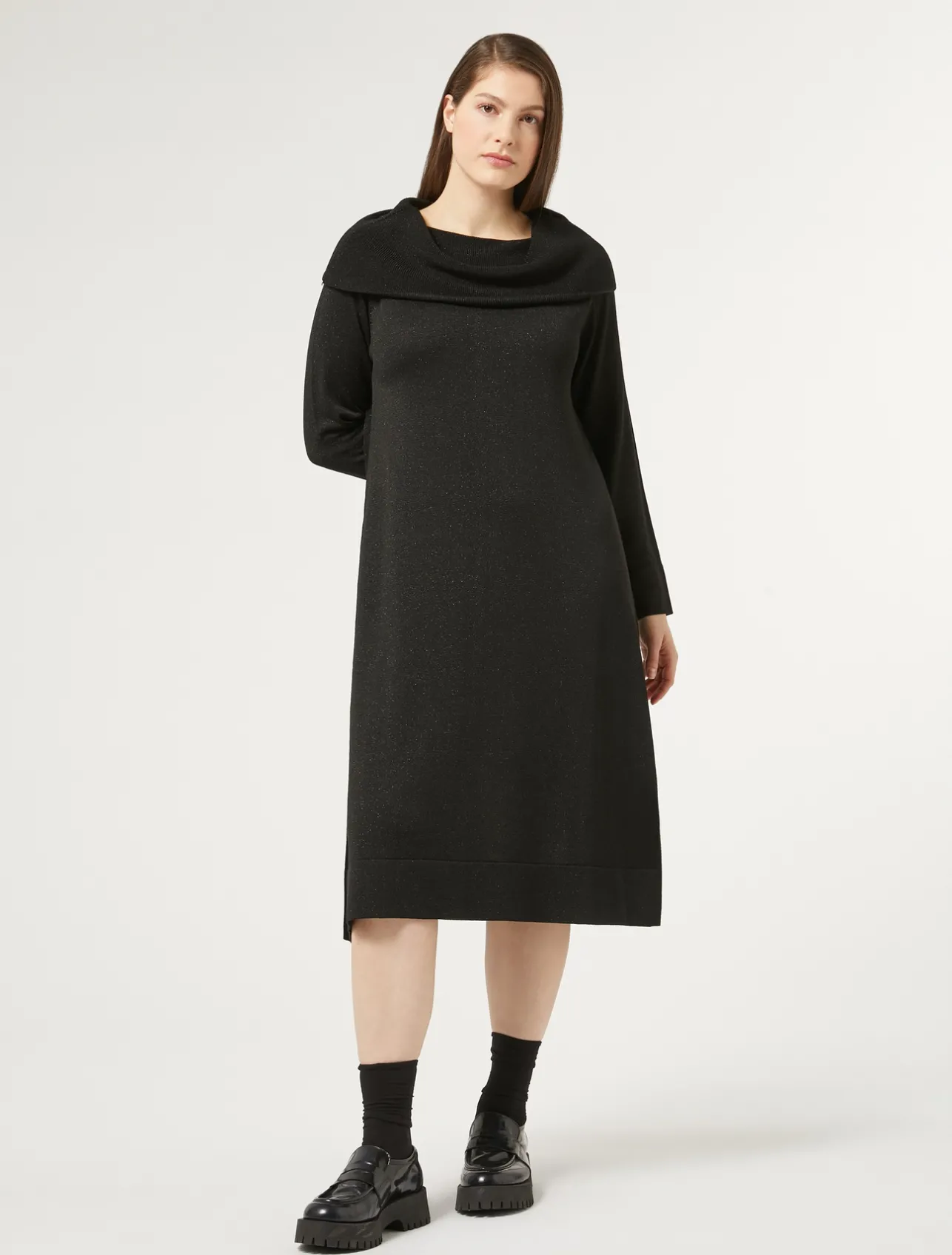Abito in lana e lurex*Marina Rinaldi Outlet