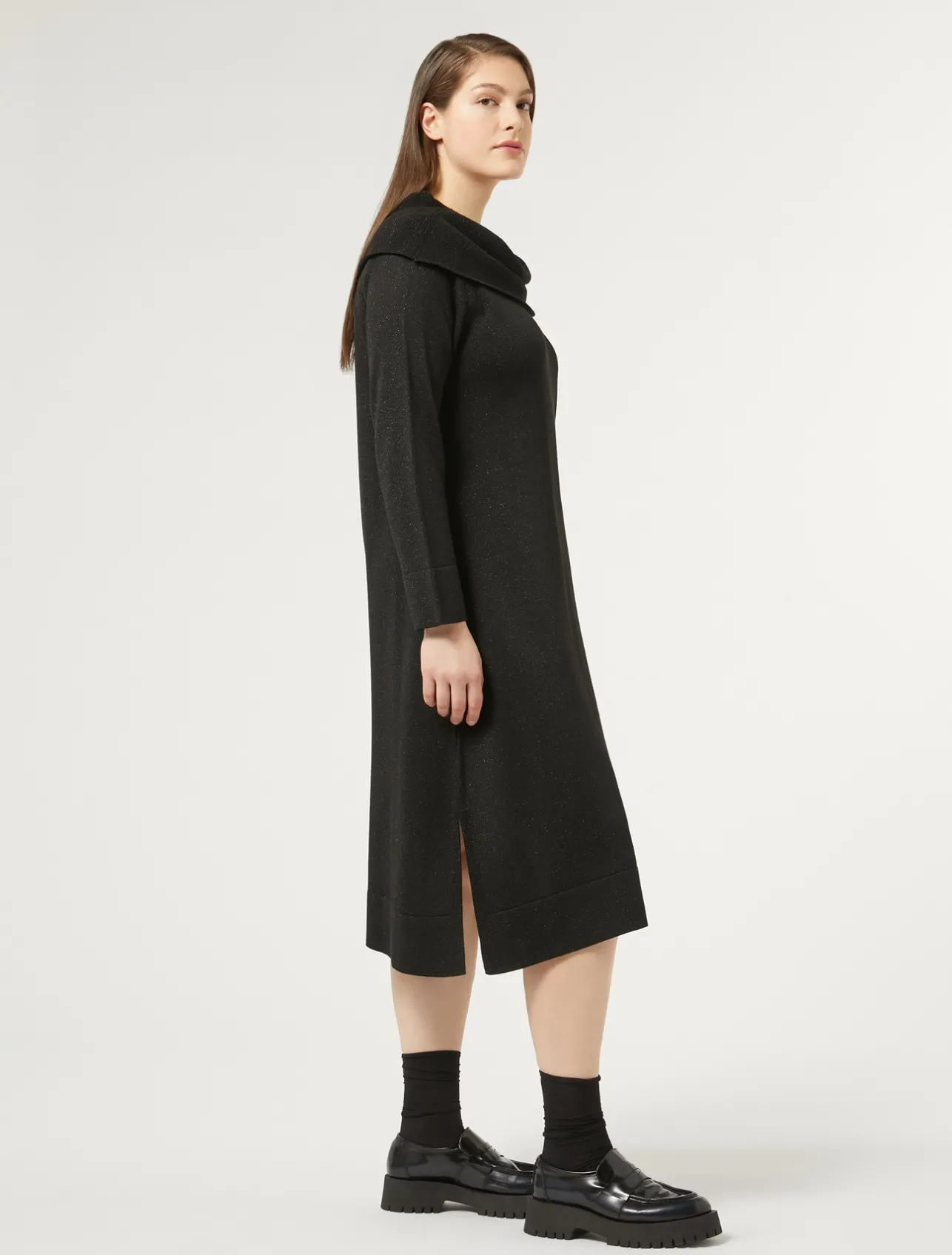 Abito in lana e lurex*Marina Rinaldi Outlet