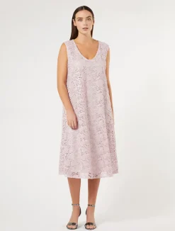 Abito in pizzo laminato*Marina Rinaldi New