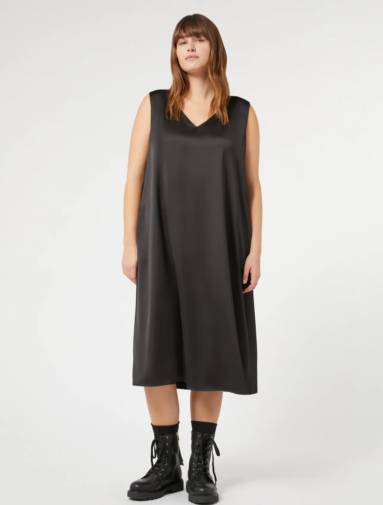 Abito in raso fluido*Marina Rinaldi Sale