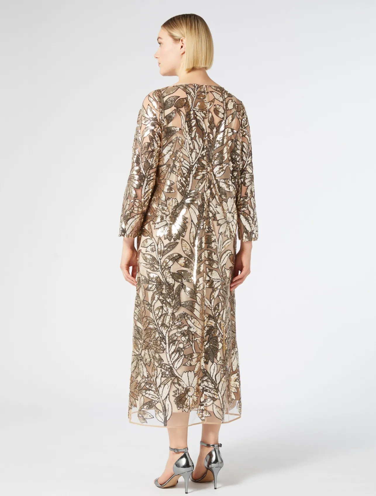 Abito in tulle con paillettes*Marina Rinaldi Clearance